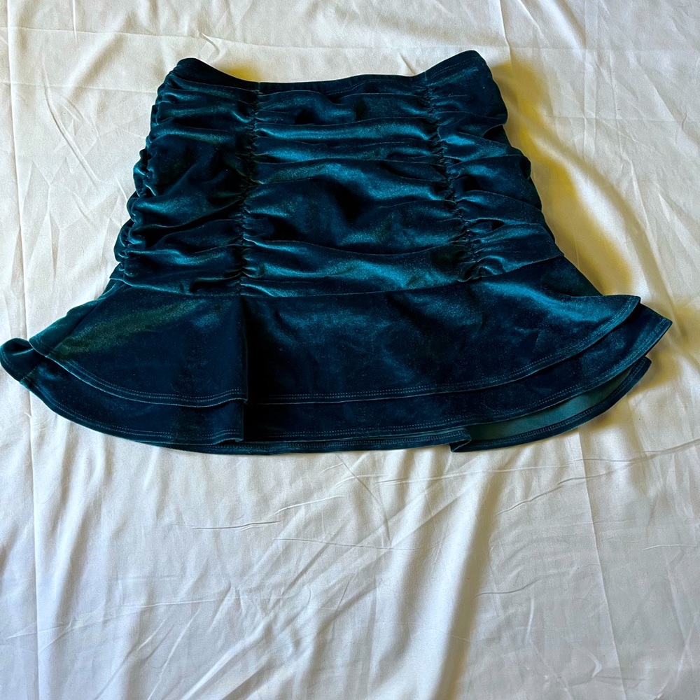 Blue skirt